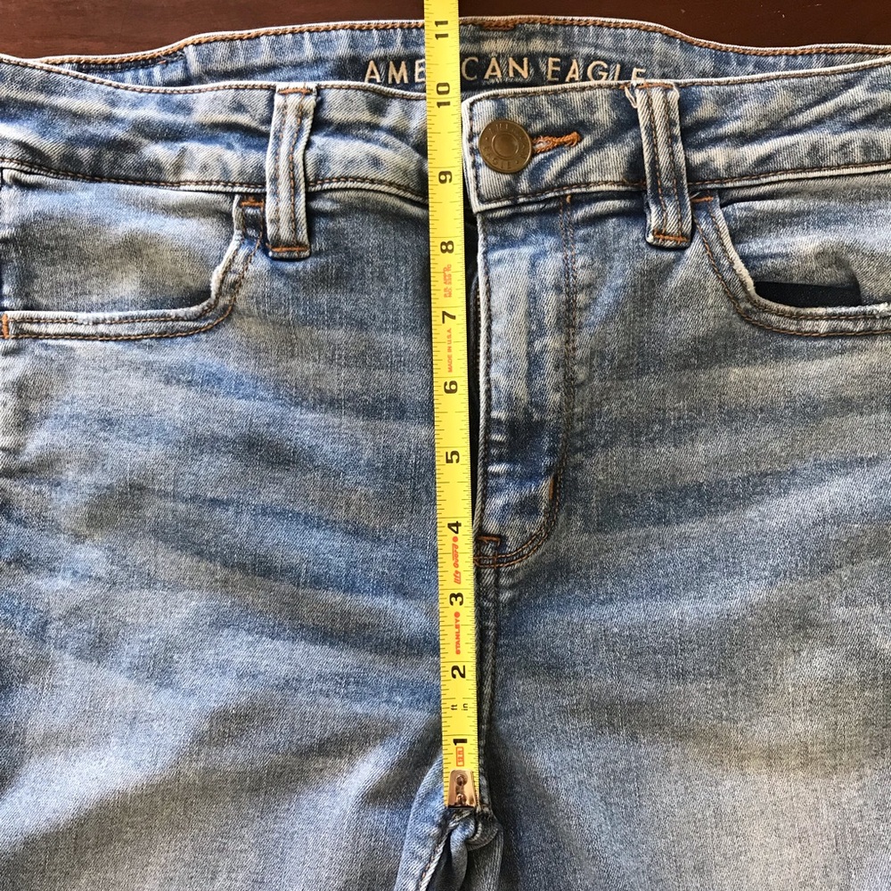 American Eagle Jeans Bundle - Sizes 8 Short & 10 Short (all ~29 in waist) - Picture 9 of 15